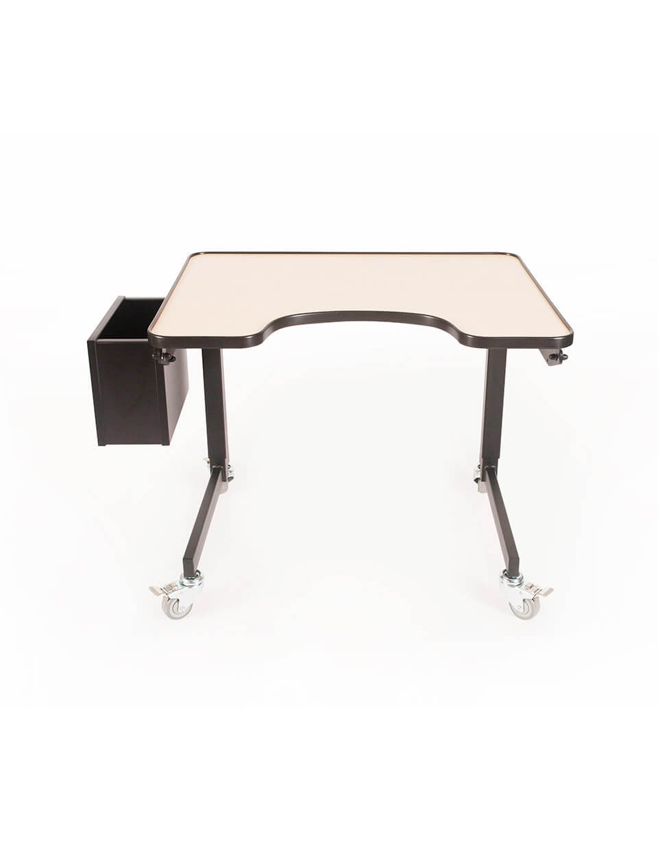 Table Ergotable 2, Plateau inclinable 120x60cm, Hauteur réglable